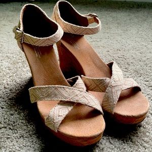 TOMS Wedge Sandals